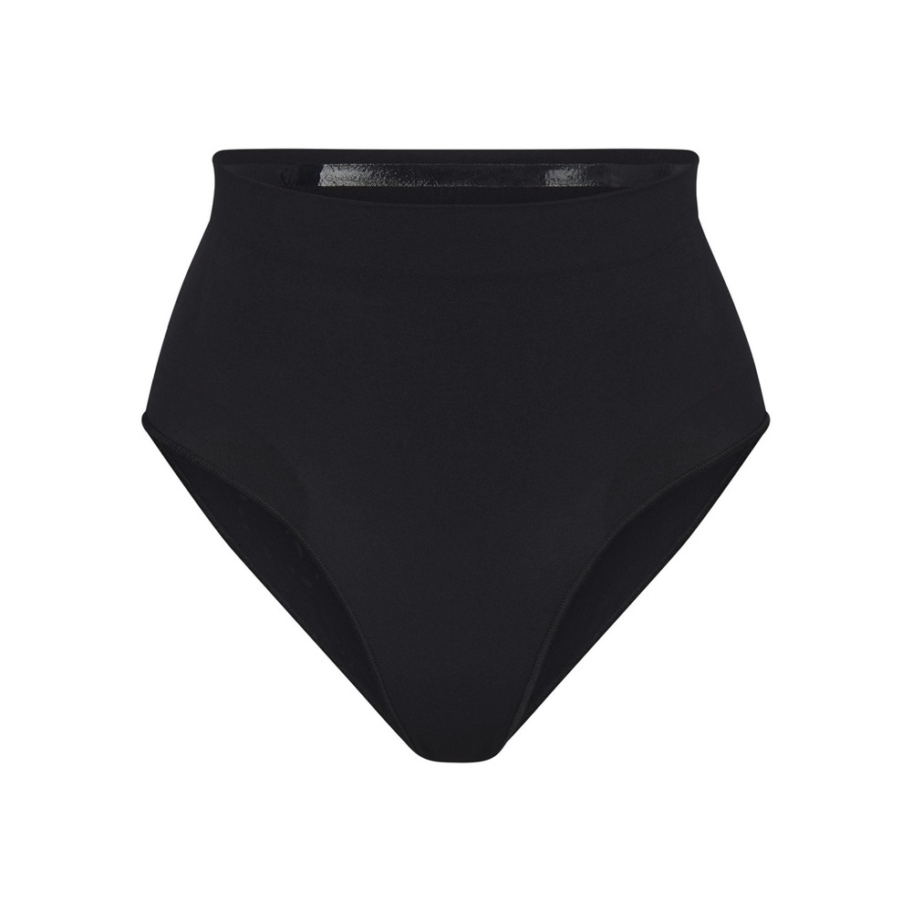 Skims Seamless Sculpt MID WAIST BRIEF - onyx/black - XL